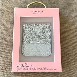 Kate Spade sticker pocket